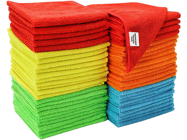 S&T INC 968601 Microfiber Cleaning Cloths
