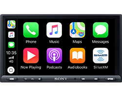 Sony XAVAX1000 6.2" (15.7 cm) Apple CarPlay Media Receiver with BLUETOOTH