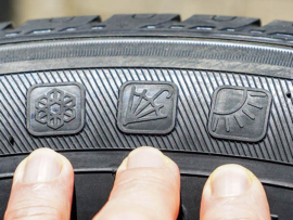 all season tire markings