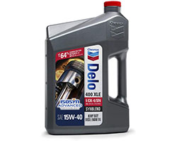 Delo 257004470 400 XLE SAE Synblend Synthetic Blend Oil 15W40