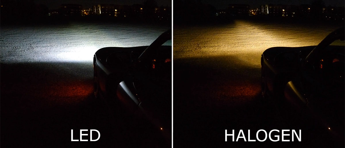 Halogen vs LED