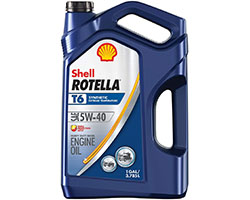 Shell Rotella T6 Full Synthetic 5W-40 Diesel Engine Oil