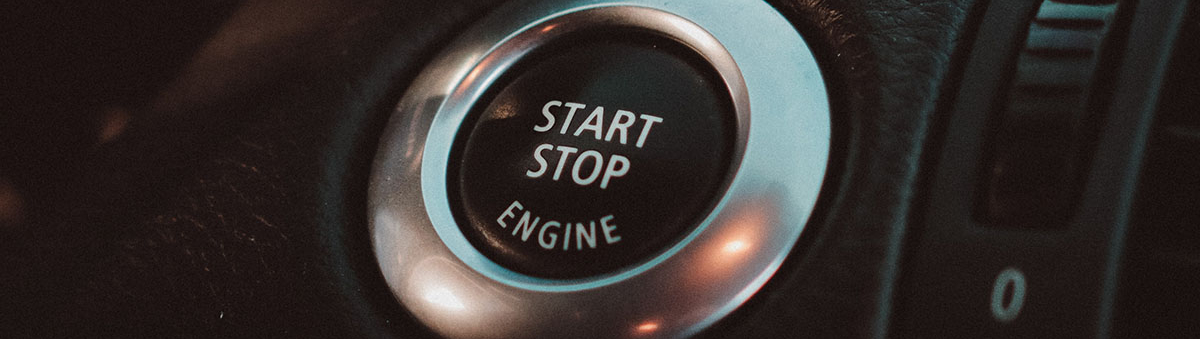 start stop engine button